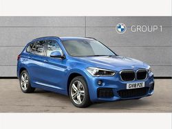 Blue Used 2018 BMW X1 M Sport SUV | £16,095 (Fair price)