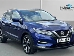 Blue Used 2019 Nissan Qashqai Tekna SUV | £13,350 (Fair price)