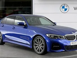 Blue Used 2021 BMW 320 M Sport Sedan | £21,515 (Fair price)