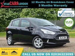 Black Used 2014 Ford B-MAX Zetec MPV | £4,500 (Fair price)
