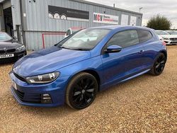 Blue Used 2016 VW Scirocco R-line Coupe | £10,390 (Fair price)