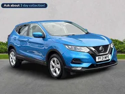 Blue Used 2021 Nissan Qashqai Acenta Premium SUV | £16,425 (Super price)