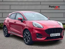 Red Used 2023 Ford Puma ST-Line X SUV | £17,995 (A bit pricey)