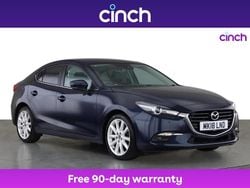Blue Used 2018 Mazda 3 Inclusive Sedan | £10,449 (A bit pricey)
