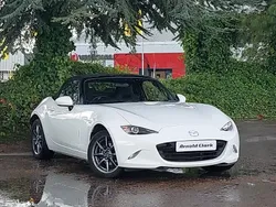 White Used 2019 Mazda MX5 Cabriolet | £13,498 (A bit pricey)