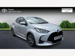 Silver Used 2020 Toyota Yaris Hybrid Hatchback | £17,672 (Expensive)