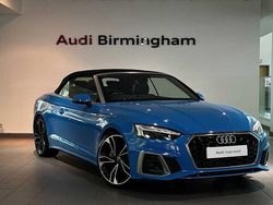 Blue Used 2021 Audi A5 Cabriolet Comfort Cabriolet | £27,985 (Fair price)