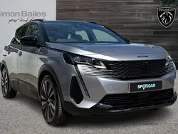 Grey Used 2022 Peugeot 3008 GT SUV | £22,495 (Fair price)