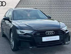Black Used 2022 Audi A6 Black Edition Estate | £32,167 (A bit pricey)
