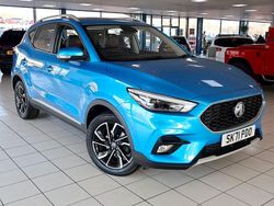 Blue Used 2021 MG ZS Exclusive Sedan | £13,989 (Fair price)