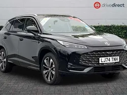 Metallic black pearl Used 2024 MG HS Trophy SUV | £20,995 (Expensive)