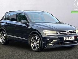 Black Used 2018 VW Tiguan R-line SUV | £19,899 (Good price)