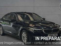 Black Used 2018 BMW 520 Comfort Edition | £19,950 (A bit pricey)