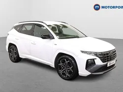 White Used 2021 Hyundai Tucson N Line SUV | £21,499 (A bit pricey)