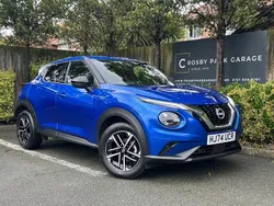 Blue Used 2024 Nissan Juke N-Connecta SUV | £18,250 (Fair price)