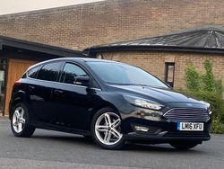 Black Used 2016 Ford Focus Zetec Hatchback | £4,250 (Fair price)