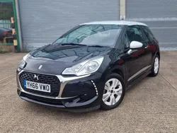 Black Used 2016 DS Automobiles DS3 Chic Hatchback | £3,799 (Fair price)