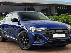 Blue Used 2023 Audi Q8 e-tron Black Edition SUV | £41,490 (A bit pricey)