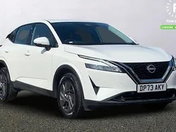 White Used 2022 Nissan Qashqai Acenta Premium SUV | £17,099 (Fair price)