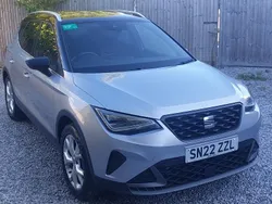 Silver Used 2022 Seat Arona FR SUV | £15,298 (A bit pricey)