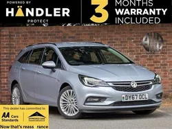 Silver Used 2017 Vauxhall Astra Elite Estate | £8,995 (Fair price)