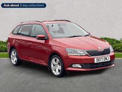 Red Used 2017 Skoda Fabia SE L Hatchback | £8,279 (Fair price)