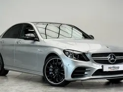 Silver Used 2019 Mercedes C43 AMG Premium Plus Sedan | £27,350 (A bit pricey)