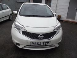 White Used 2014 Nissan Note Acenta Premium MPV | £4,495 (Fair price)