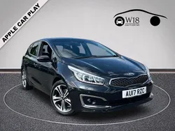 Black Used 2017 Kia Ceed 2 Hatchback | £7,495 (Fair price)