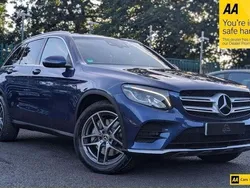 Blue Used 2018 Mercedes GLC220 AMG line Estate | £17,638 (Good price)