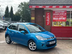Sky blue Used 2017 Citroën C3 PureTech Hatchback | £4,120 (Good price)