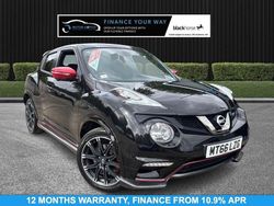 Black Used 2016 Nissan Juke Nismo RS SUV | £9,695 (Expensive)