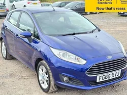 Blue Used 2014 Ford Fiesta Zetec Hatchback | £7,888 (Fair price)