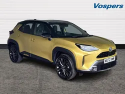 Yellow Used 2022 Toyota Yaris Hybrid Hatchback | £23,450