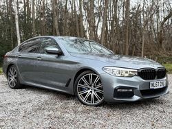 Blue Used 2017 BMW 530 M Sport Sedan | £17,995 (Fair price)
