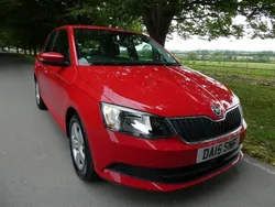 Red Used 2015 Skoda Fabia SE Hatchback | £7,990 (Fair price)