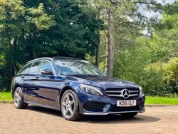 Blue Used 2016 Mercedes C250 AMG Line Premium Estate | £15,000 (Fair price)
