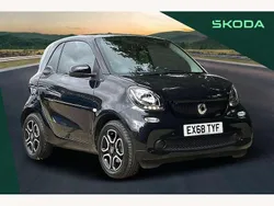 Black Used 2018 Smart ForTwo Coupé Premium Coupe | £10,470 (A bit pricey)