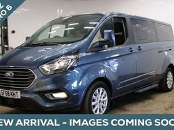 Blue Used 2018 Ford Tourneo Custom Van | £21,945 (Expensive)