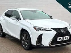 White Used 2022 Lexus UX Sport Line SUV | £23,948 (Fair price)