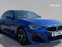 Portimao blue Used 2023 BMW 220 M Sport Coupe | £30,990 (Fair price)