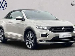 Silver Used 2021 VW T-Roc Cabriolet R-line Cabriolet | £22,047 (Expensive)