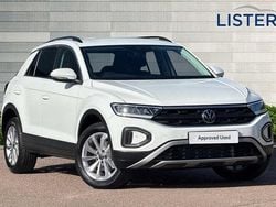 Pure white New 2025 VW T-Roc Match SUV | £27,500 (Super price)