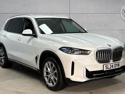 White Used 2024 BMW X5 xLine SUV | £57,995 (Fair price)