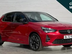Red Used 2023 Vauxhall Corsa-e Ultimate Hatchback | £13,504 (Fair price)
