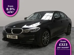 Black Used 2021 BMW 330e Sport Line Sedan | £22,332 (Good price)