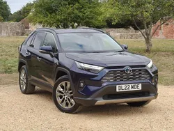 Blue Used 2022 Toyota RAV4 Hybrid SUV | £27,990 (Fair price)