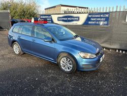 Blue Used 2016 VW Golf VII SE Estate | £5,995 (Fair price)