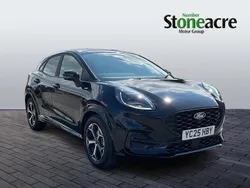 Black Used 2025 Ford Puma ST-Line SUV | £21,795 (Expensive)