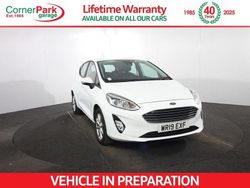 White Used 2019 Ford Fiesta Zetec Hatchback | £7,499 (Good price)
